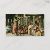 Carte De Visite St Paul prêchant à Athènes (bande dessinée pour le (Dos)