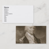 Carte De Visite St principal Clair du Général Arthur, gravé par (Devant / Derrière)