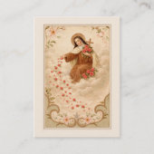 Carte De Visite St. Therese Little Flower  Novena Holy Card (Devant)