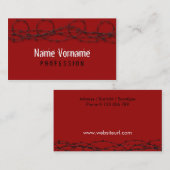 Carte De Visite stacheldraht (Devant / Derrière)