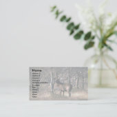 Carte De Visite Stade en forêt (Debout devant)