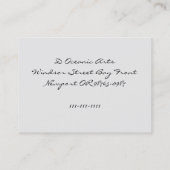 Carte De Visite Stald ou Stable 1904 (Dos)