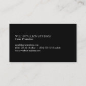 Carte De Visite Stallion (Dos)