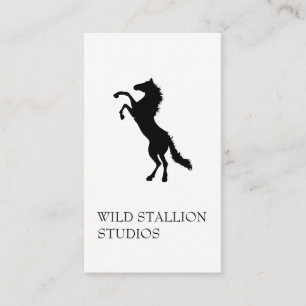 Carte De Visite Stallion