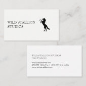 Carte De Visite Stallion (Devant / Derrière)