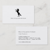 Carte De Visite Stallion (Devant / Derrière)