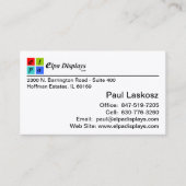 Carte de visite standard (Devant)