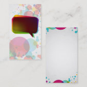 carte de visite standard (Devant / Derrière)