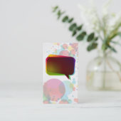 carte de visite standard (Debout devant)