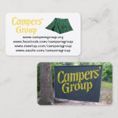 Carte de visite standard (Devant / Derrière)