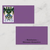 Carte de visite standard (Devant / Derrière)