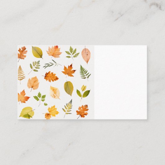 Carte de visite standard, 8,89 cm x 5,08 cm (Dos)