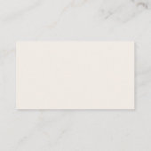 Carte de visite standard, 8,89 cm x 5,08 cm (Dos)