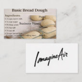 Carte de visite standard, 8,89 cm x 5,08 cm (Devant / Derrière)