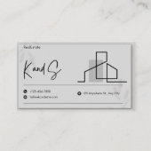 Carte de visite standard, 8,89 cm x 5,08 cm (Devant)