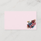 Carte de visite standard, 8,9 cm x 5,1 cm (Dos)
