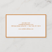 Carte De Visite Standard - Avec suivi (Dos)