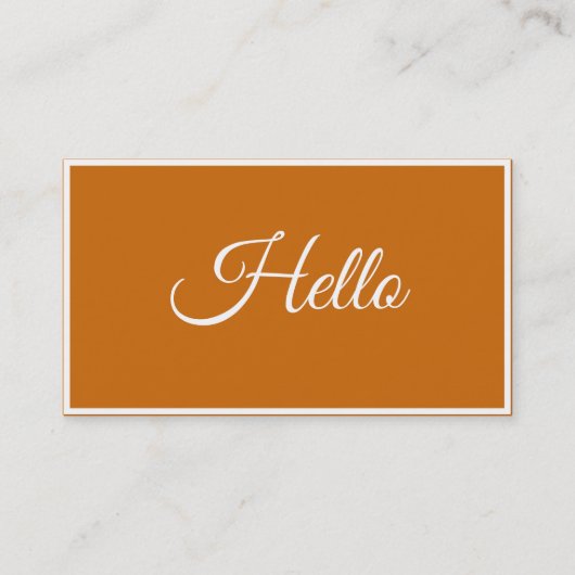 Carte De Visite Standard - Avec suivi (Devant)