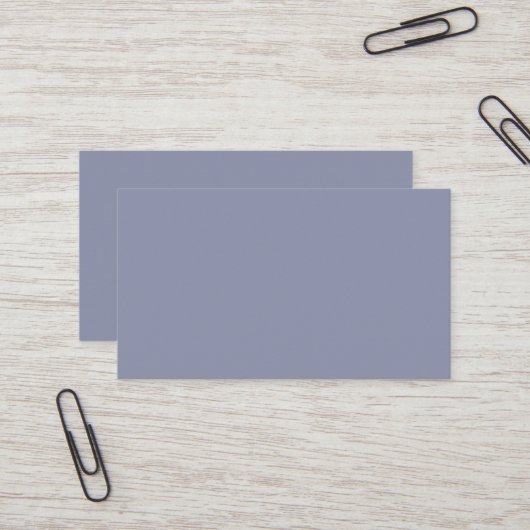 Carte de visite standard cool gris (Devant/Arrière en situation)