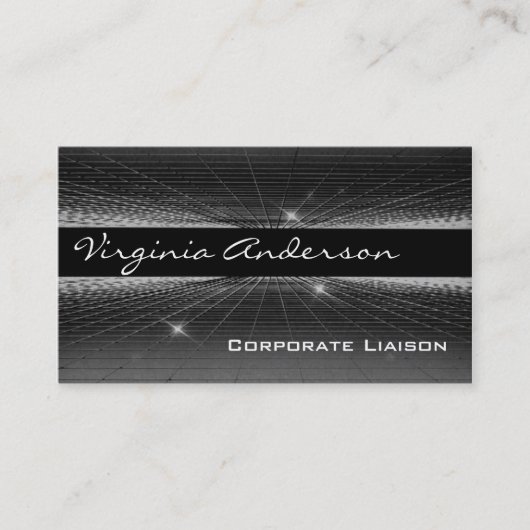 Carte de visite standard Cosmic Plane Professional (Devant)