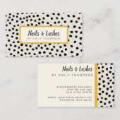 Carte de visite standard de 3,5 po x 2,0 po (Devant / Derrière)