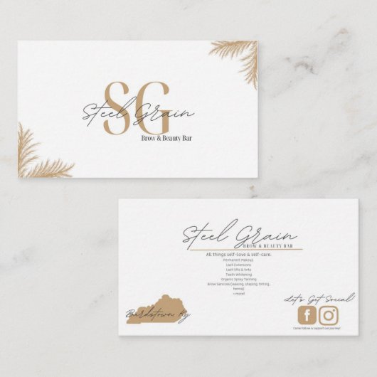 Carte de visite standard de 3,5 pouces x 2,0 pouce (Devant / Derrière)