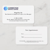 Carte de visite standard de 3,5 pouces x 2,0 pouce (Devant / Derrière)