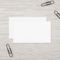 Carte de visite standard de 3,5 pouces x 2,0 pouce