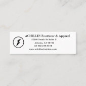 Carte de visite standard de 3,5 pouces x 2,0 pouce (Devant)