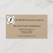 Carte de visite standard de 3,5 pouces x 2,0 pouce (Devant)