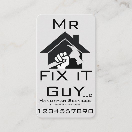 Carte de visite standard de 3,5 pouces x 2,0 pouce (Devant)