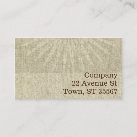 Carte de visite standard de 3,5 pouces x 2,0 pouce (Dos)