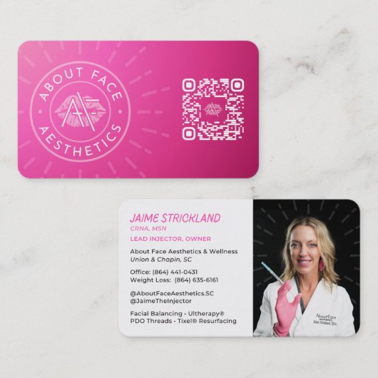 Carte de visite standard de 3,5 pouces x 2,0 pouce (Devant / Derrière)