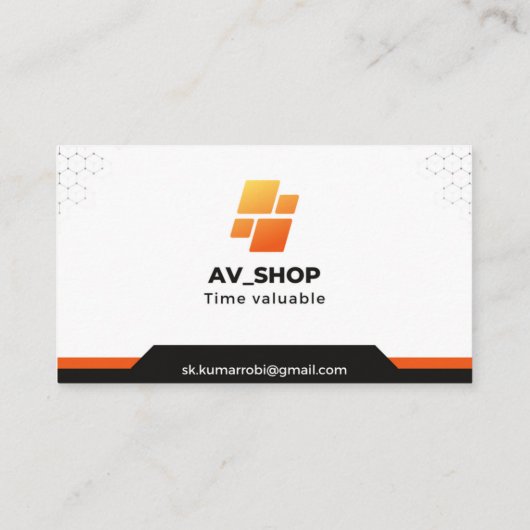 Carte de visite standard de 3,5 pouces x 2,0 pouce (Dos)