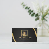 Carte de visite standard de 3,5 pouces x 2,0 pouce (Debout devant)