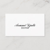 Carte de visite standard de 3,5 pouces x 2,0 pouce (Devant)