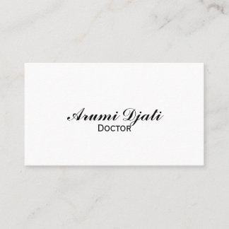 Carte de visite standard de 3,5 pouces x 2,0 pouce