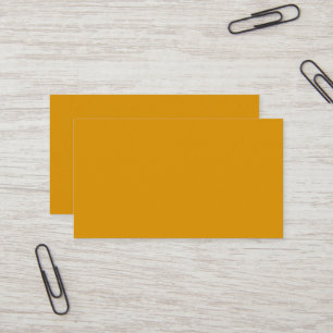 Carte de visite standard Harvest Gold
