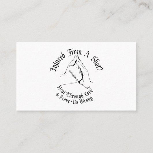 CARTE DE VISITE standard HTL 3,5 po x 2,0 po (Devant)