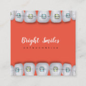 Carte de visite standard pour dentistes (Devant)