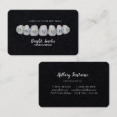 Carte de visite standard pour dentistes (Devant / Derrière)