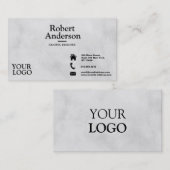 Carte De Visite Standard Premium Pearl (Devant / Derrière)