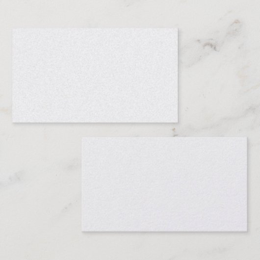 Carte de visite standard Premium Pearl (Devant / Derrière)