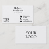 Carte De Visite Standard Premium Pearl (Devant / Derrière)