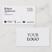 Carte De Visite Standard Premium Pearl (Devant / Derrière)