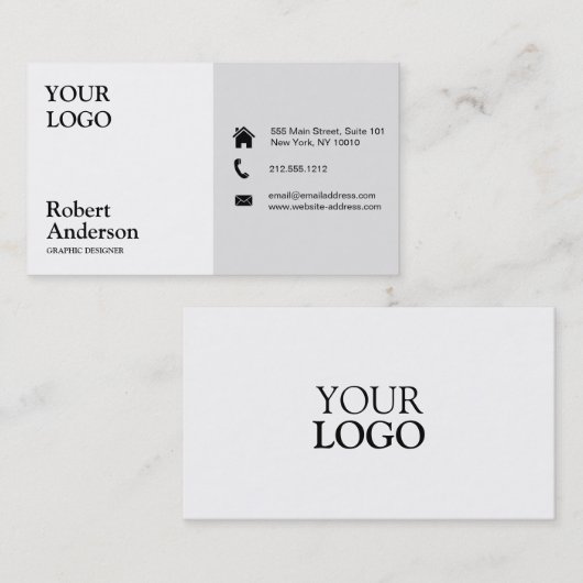 Carte De Visite Standard Premium Pearl (Devant / Derrière)