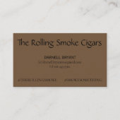 Carte de visite standard TRS (Devant)