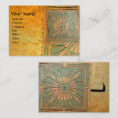 CARTE DE VISITE STAR 2 DU MATIN, MONOGRAM (Devant / Derrière)