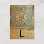 CARTE DE VISITE STAR 2 DU MATIN, MONOGRAM (Dos)