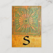 CARTE DE VISITE STAR 2 DU MATIN, MONOGRAM (Dos)